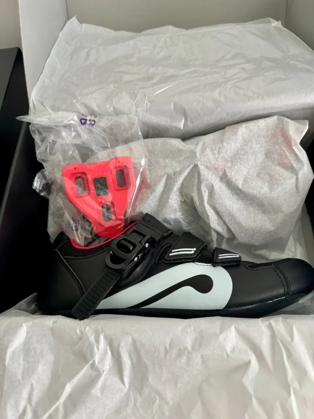 Peloton Cycling Shoes EU 38 Indoor Spin Bike Shoes Black